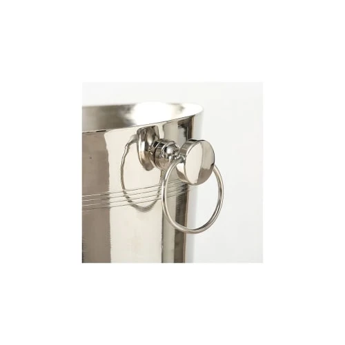 Wadiga Seau à Champagne Sur Pied En Métal Argenté H108cm – Image 4