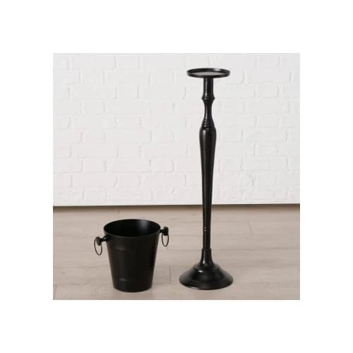 Wadiga Seau à Champagne Sur Pied En Métal Noir - H108cm – Image 5