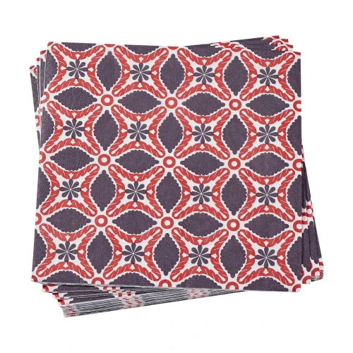 Le Jacquard Francais Serviette En Papier Sunset 40 X 40