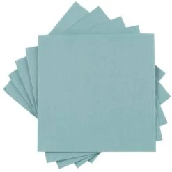 Maisons Du Monde Serviettes En Papier Bleues (X20) - Lot De 2