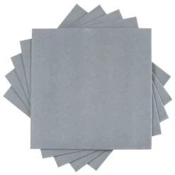 Maisons Du Monde Serviettes En Papier Grises (X20) - Lot De 2
