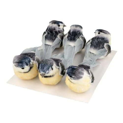 Artemio Set 6 Mésanges Sur Pince