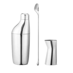Georg Jensen Set De 3 Accessoires à Cocktail En Inox