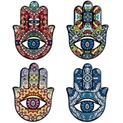 Signes Grimalt Set De 4 Sous-verres Main De Fatima