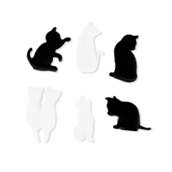 Pylones Set De 6 Marqueurs De Verre