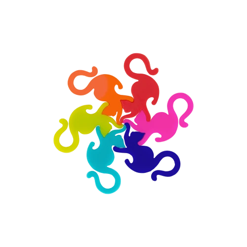 Pylones Set De 6 Marqueurs De Verre – Image 2