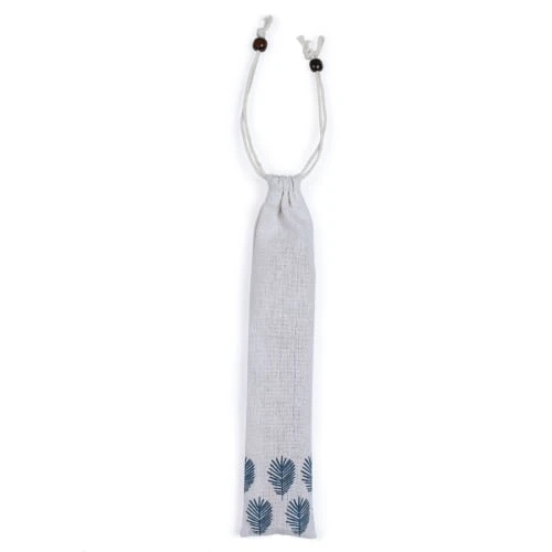 LIVOO Set De 6 Pailles En Bambou Beige – Image 3