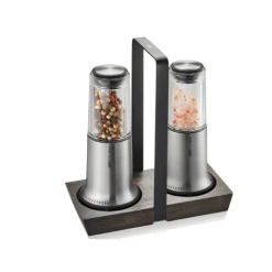 GEFU Set De Moulins En Bois Noir