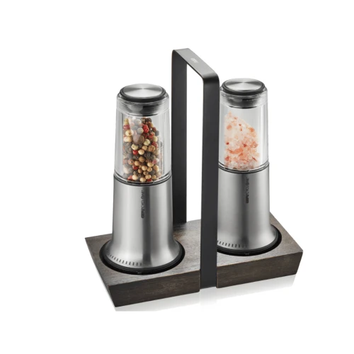 GEFU Set De Moulins En Bois Noir