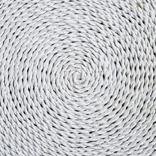 My Bliss Home Set De Table En Jonc De Mer Blanc D35 Cm – Image 2