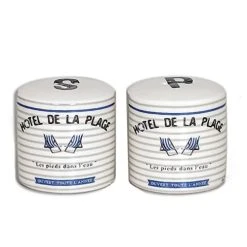 Faye Set Poivre Et Sel En Céramique