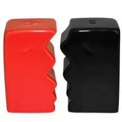 Enesco Set Sel Et Poivre Visages