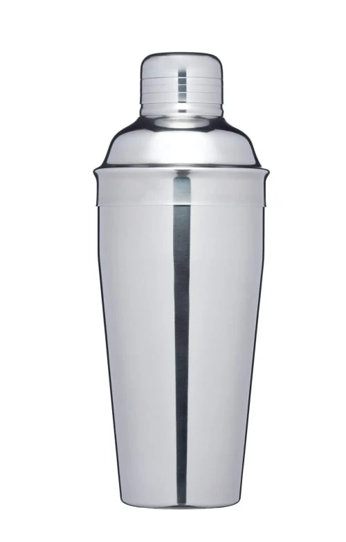 BarCraft Shaker En Acier Inoxydable Argenté