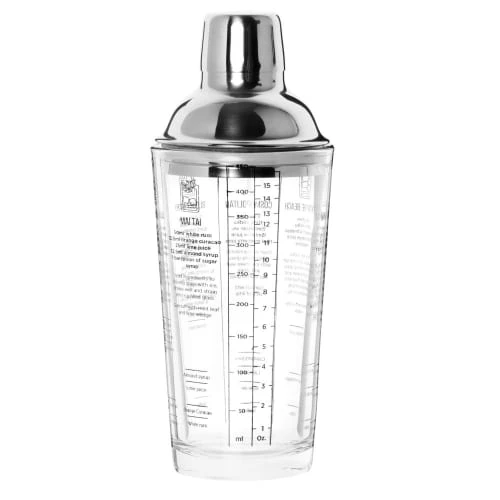 Maisons Du Monde Shaker En Verre Et Inox