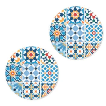 Signes Grimalt Sous-verres Carreaux De Ciment - Lot De 2 – Image 4