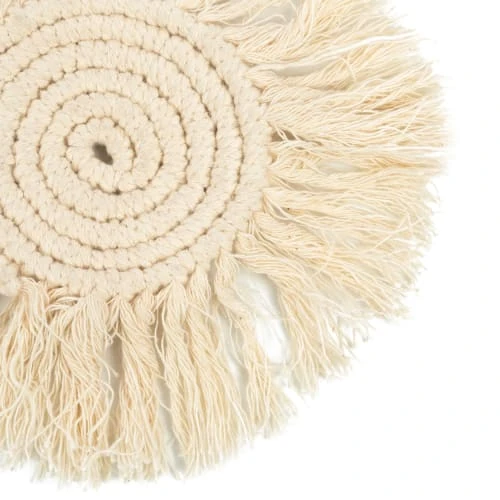 Bazar Bizar Sous-verres En Coton Macramé – Image 2