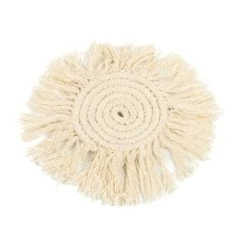 Bazar Bizar Sous-verres En Coton Macramé