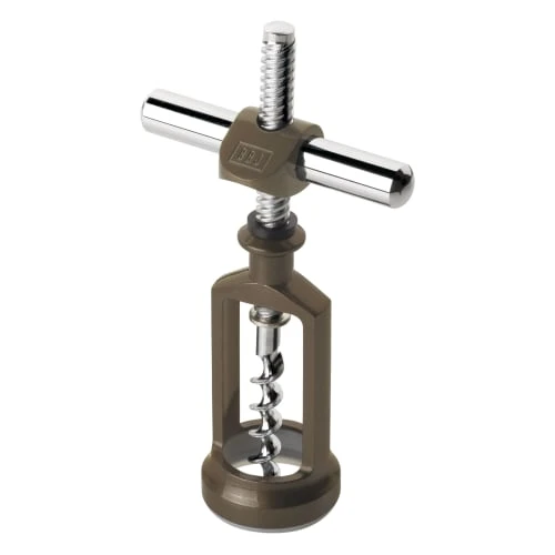 BOJ Tire-bouchon à Main - Peinture Métallique Marron Café