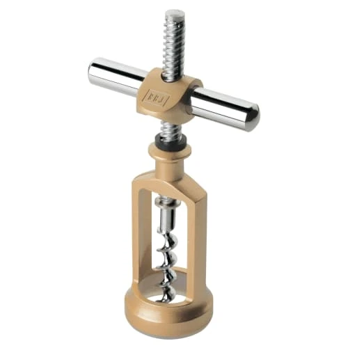 BOJ Tire-bouchon à Main - Peinture Métallique Ocre Doux