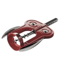 BOJ Tire-bouchon à Main - Peinture Métallique Rouge Cerise