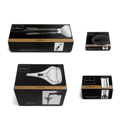 Chef & Sommelier Tire-bouchon, Coupe-capsule, Aérateur Et Bouchon Hermétique – Image 2