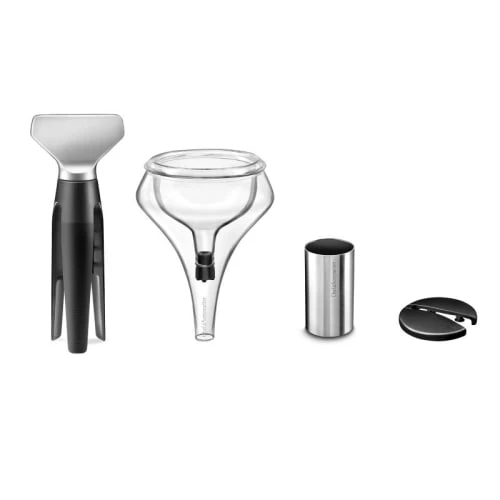 Chef & Sommelier Tire-bouchon, Coupe-capsule, Aérateur Et Bouchon Hermétique